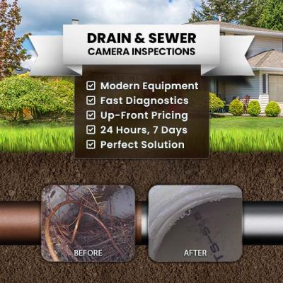 Sewer Camera Inspections in Brookfield